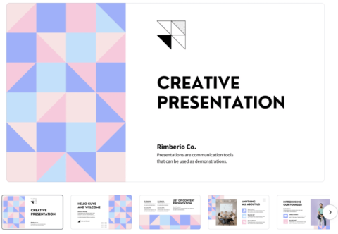 good canva presentation templates