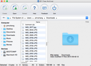 free software to unzip .rar files for mac