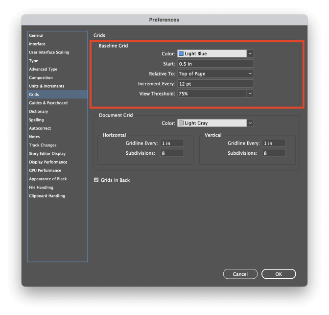 How To Use Baseline Grids In Adobe InDesign