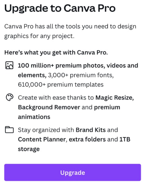 how to get canvas pro for free