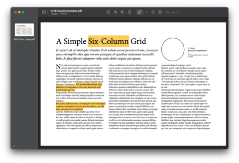 how to highlight text in preview pdf