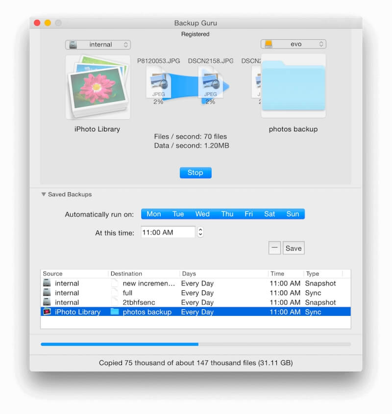what is mirroring with seagate backup plus hub for mac