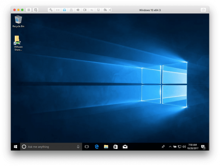 windows vm on mac external drives