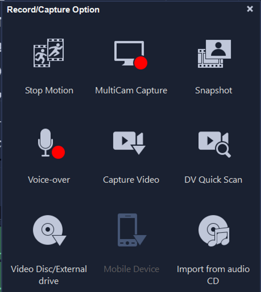 VideoStudio MultiCam Capture - webcam and screen recorder