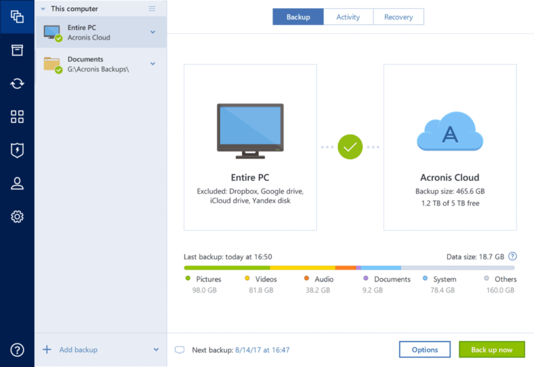 acronis true image crashplan alternative