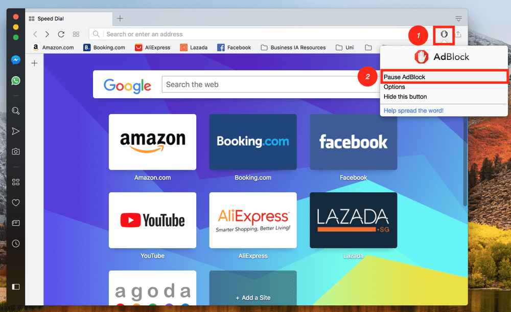 how to remove adblock from mozilla firefox