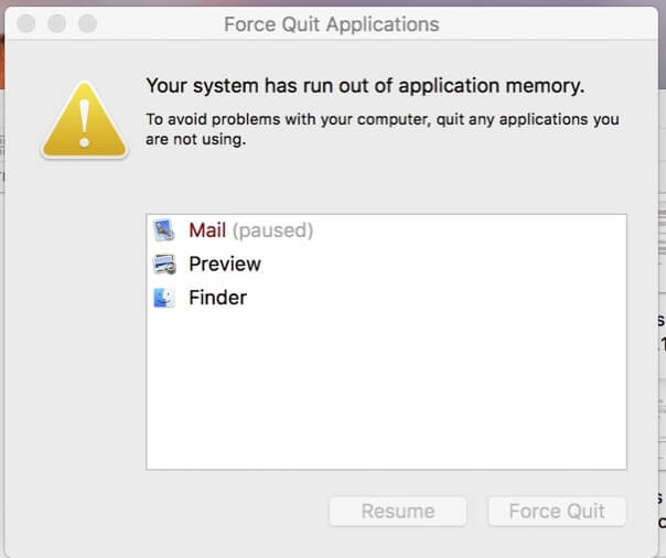 import quicken from mac to pc memory allocation error