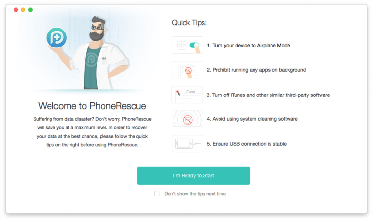 best iphone data recovery software open