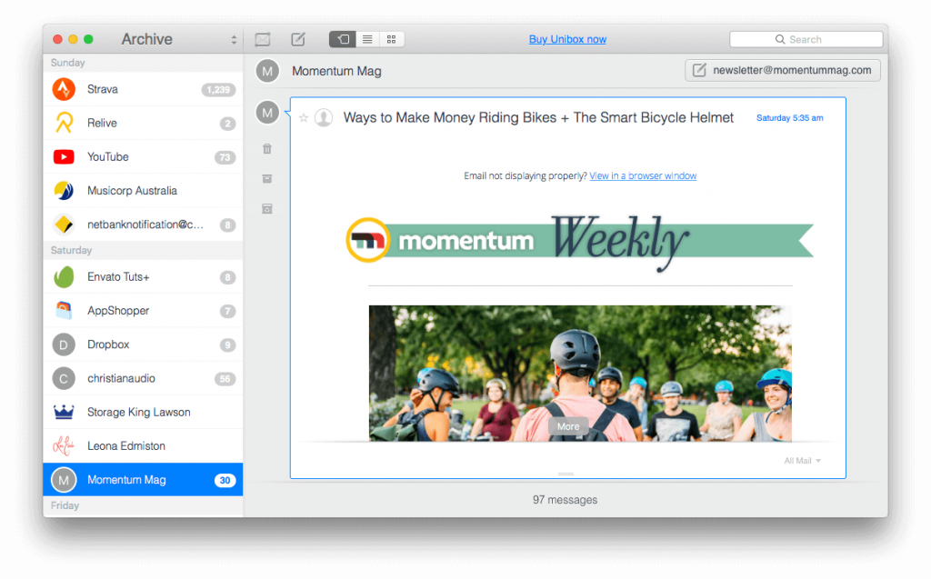 best email client for mac 2015