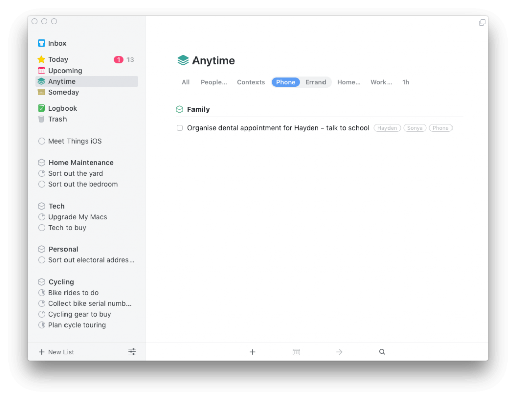 best to do list app for mac