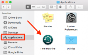 back up mac mojave external hard drive time machine