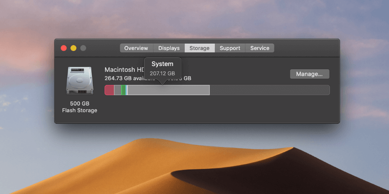 system junk cleaner mac