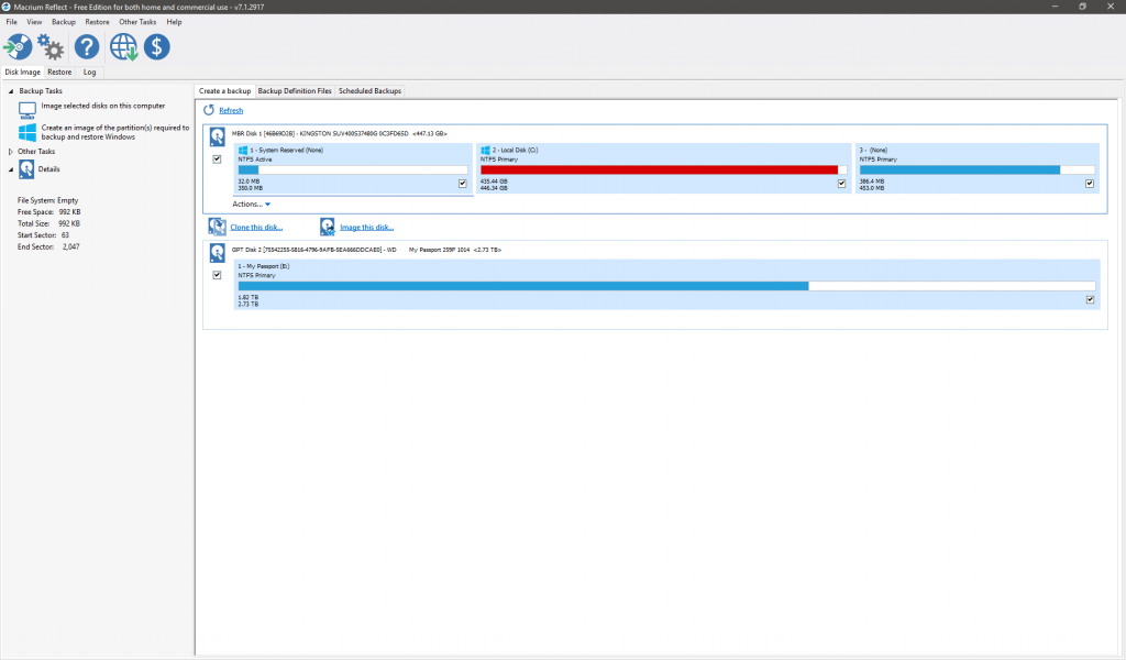 macrium reflect download slow