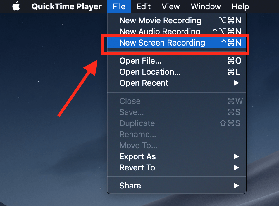 screen record mac