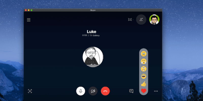 skype for mac can